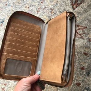 Thirty-One, All About the Benjamins - Caramel Distressed Pebble